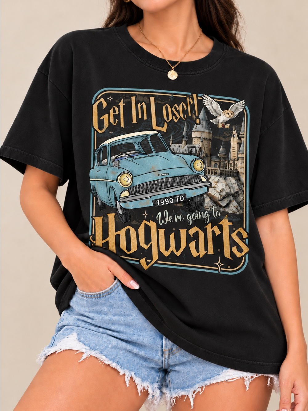Get In Loser We’re Going To Hogwarts Tee Halloween Unisex T-shirt